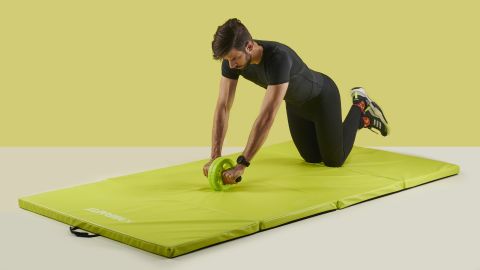 How To Use An Ab Roller: This Cheap Home Gym Staple Packs A Real Gut ... pertaining to Creating Your Comfortable Workout Zone Without Being Invasive