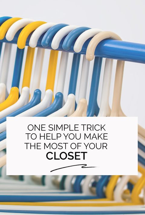 One Simple Trick To Help You Make The Most Of Your Closet ≫ Shoeperwoman with Moms Clothes Hanger Tricks Closet