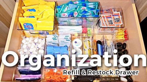 Organizing My To-Go Drawer! How I Store My Refill & Restock Items For ... in Effective Zero-Cost Solutions for Your Handbag Organization