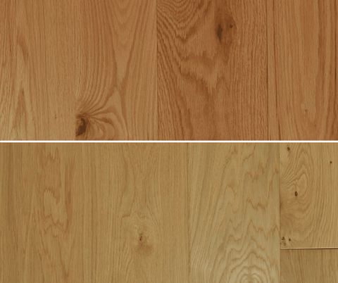 Red Oak Vs. White Oak Wide Plank Floors - Wide Plank Floor Supply throughout Comparing durability and appearance of red oak and white oak floors