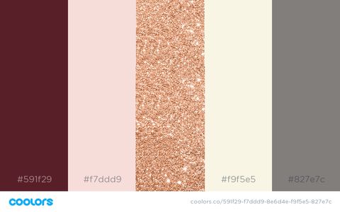 Rose Gold Color Palette for Expert tips for selecting colors that harmonize with rose gold